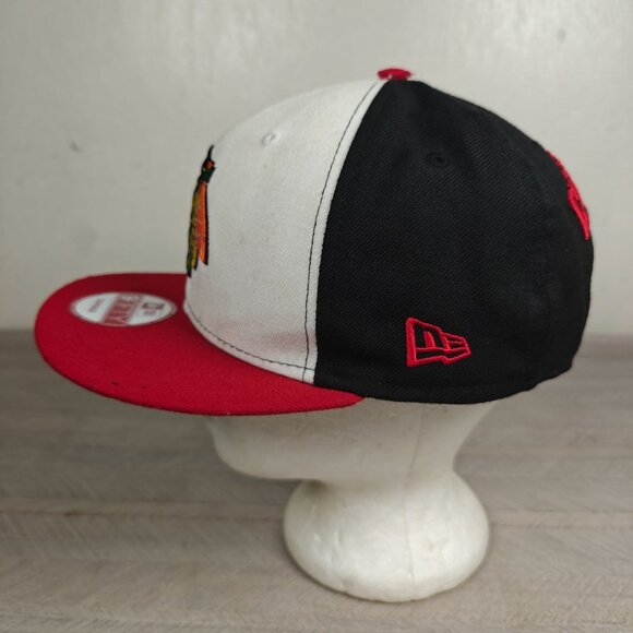 New Era 9Fifty Chicago Blackhawks Snapback Hat - Picture 6 of 10